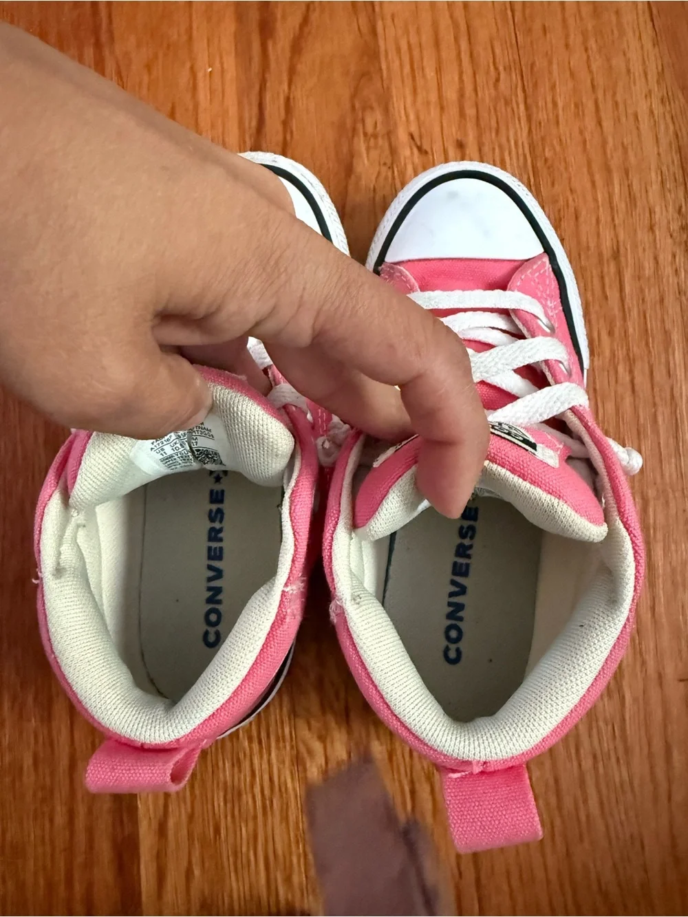 Converse Kids' Chuck Taylor All Star Street Mid Top Sneakers Pink White Girls 11